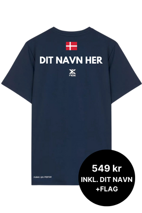 NOX Team T-shirt Navy - Spiller t-shirt med navn