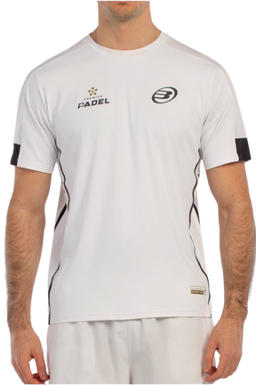 Bullpadel Borni Premier Padel - Spiller T-shirt - Hvid