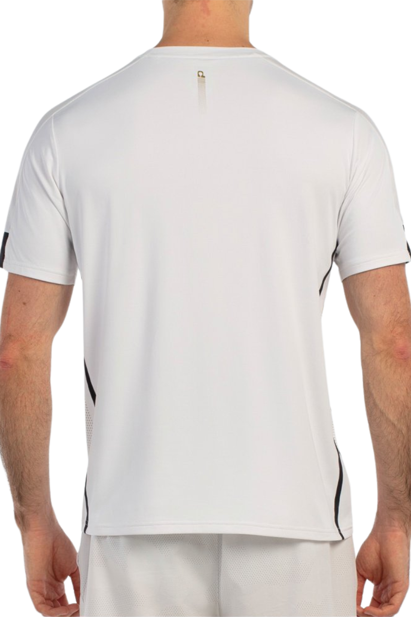 Bullpadel Borni - Officiel Premier Padel T-shirt - Hvid