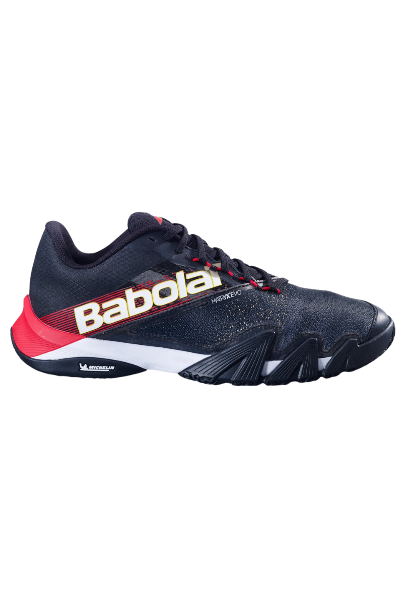 Babolat Jet Premura 2 - Padel Sko - Herre - Sort / Rød