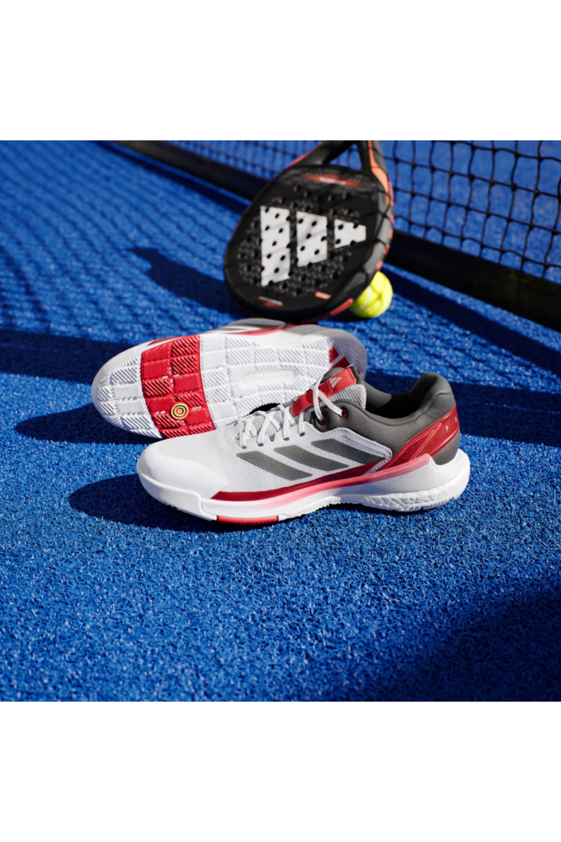 Adidas CrazyQuick Boost Padel sko - Hvid