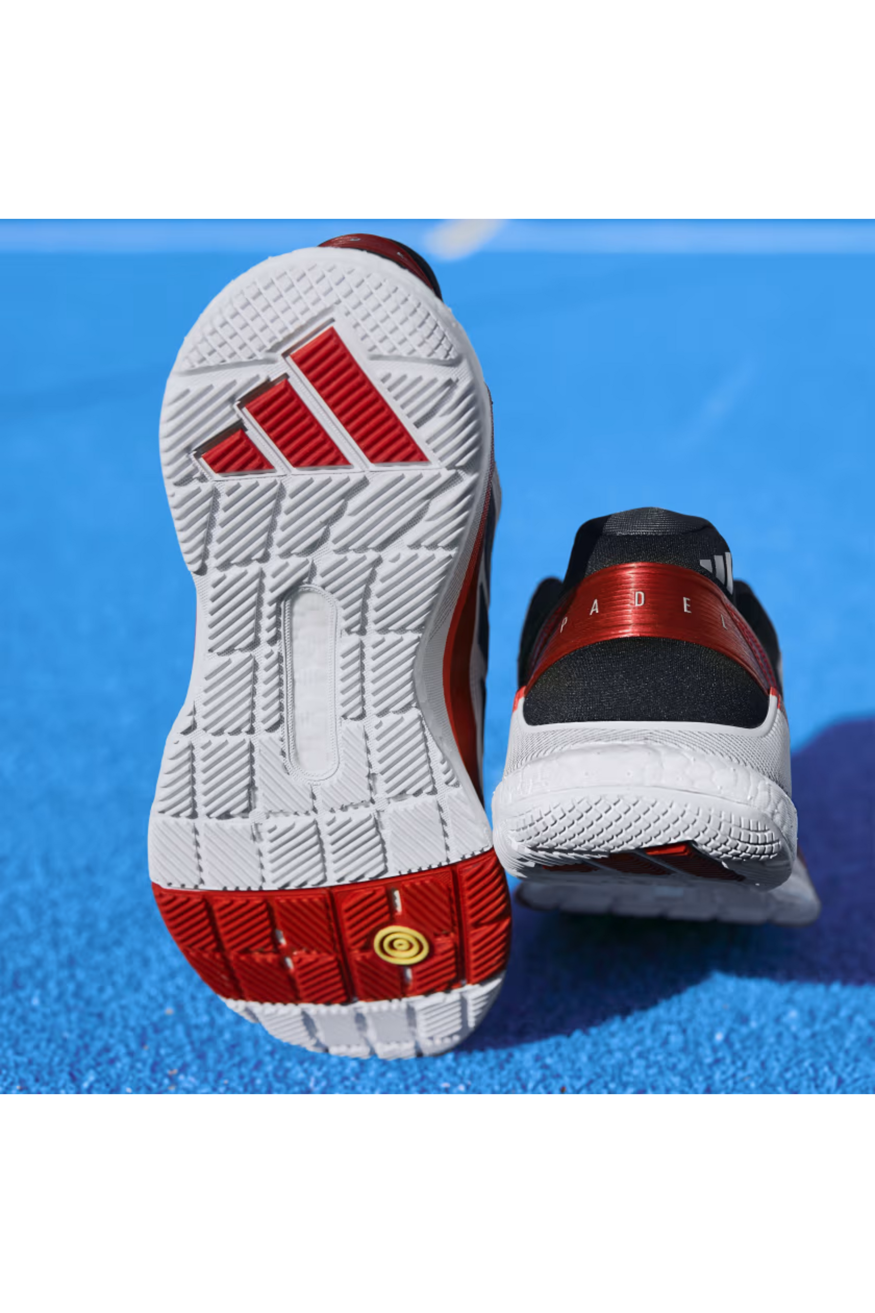 Adidas CrazyQuick Boost Padel sko - Hvid