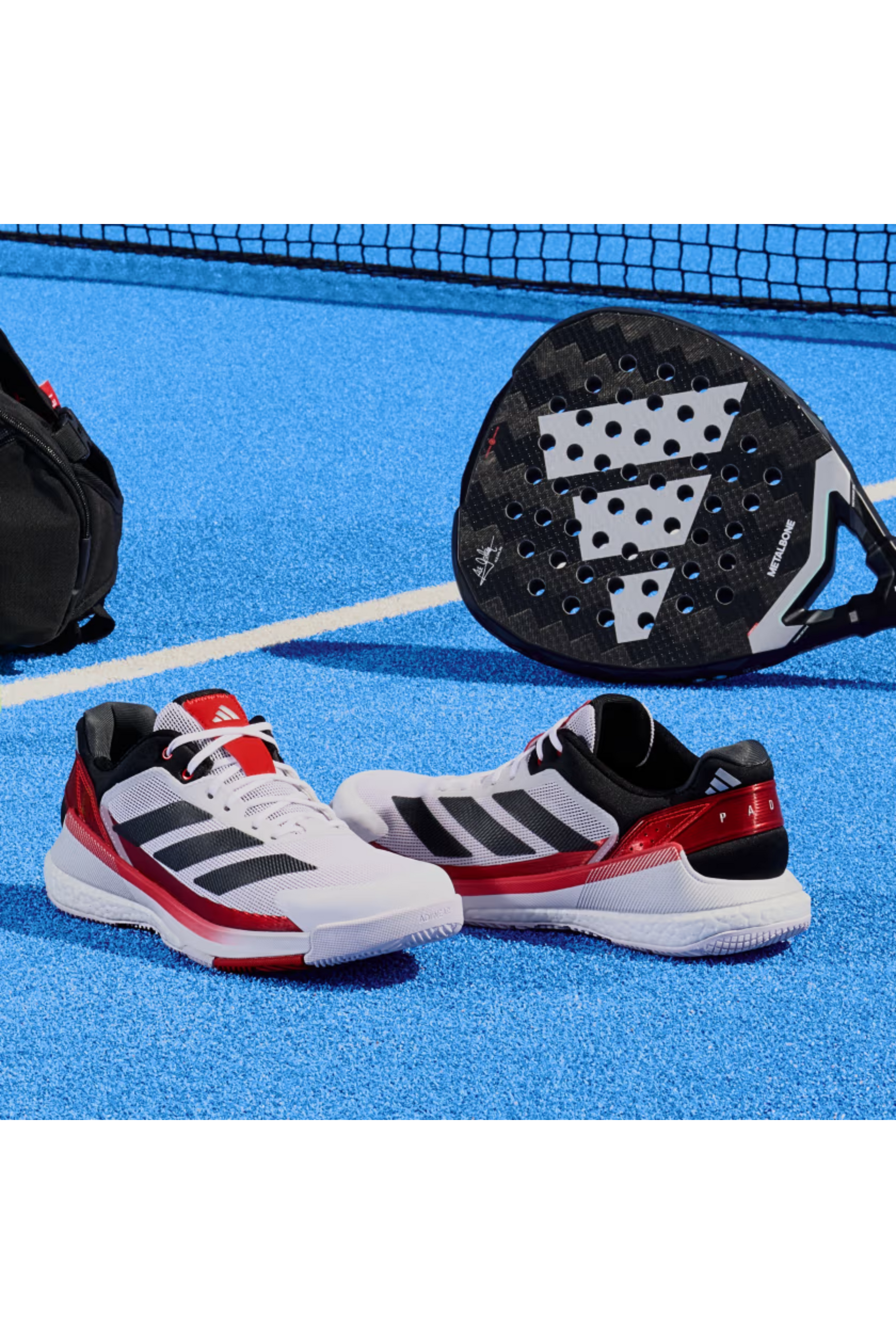 Adidas CrazyQuick Boost Padel sko - Hvid