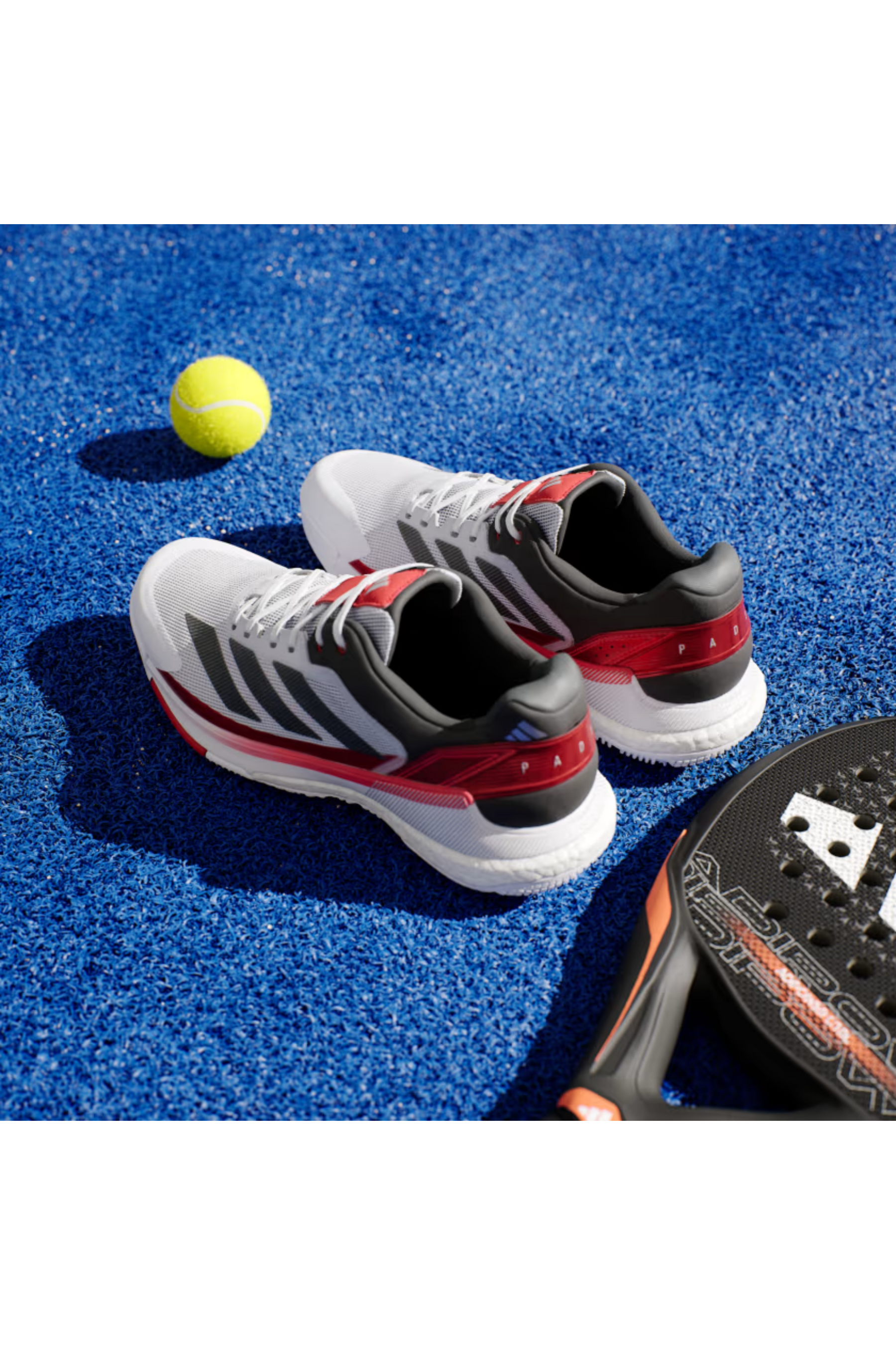 Adidas CrazyQuick Boost Padel sko - Hvid