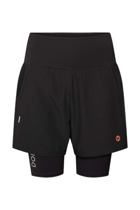 DODOOC Malaga Shorts 2 in 1 (Black)