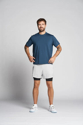 DODOOC Garcia 2 in 1 shorts (Gray)